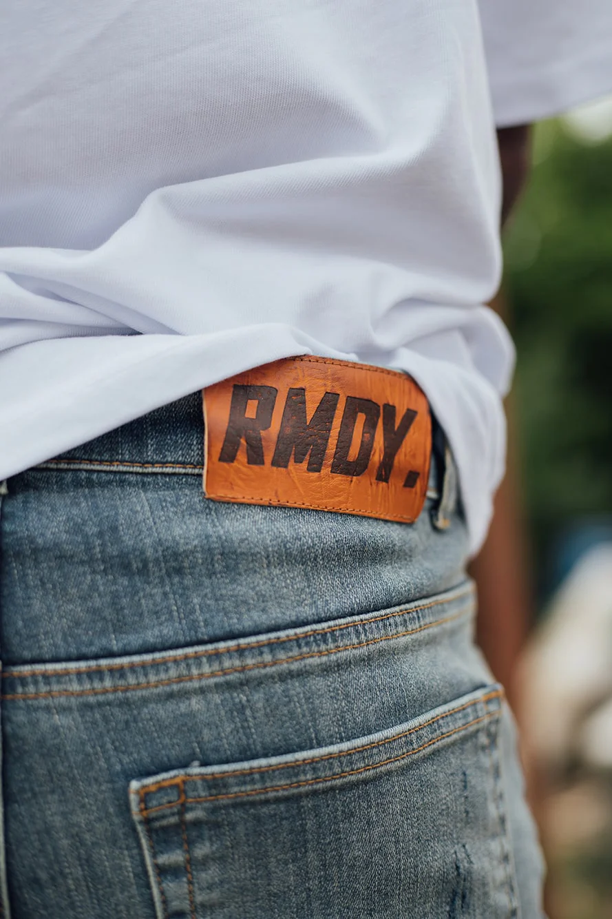 Blue Washed Slim Fit Jeans