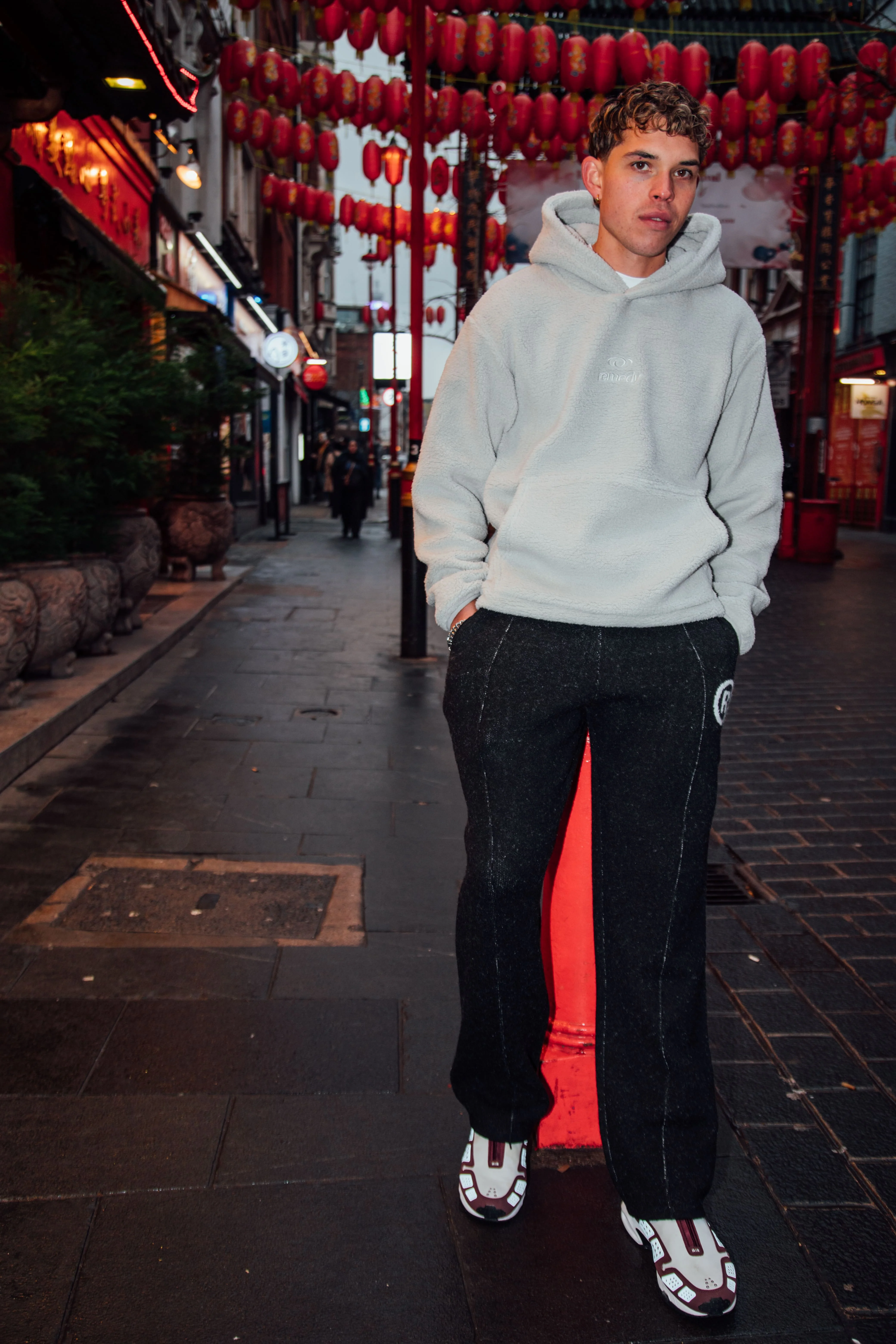 Grey Remedy Sherpa Hoodie